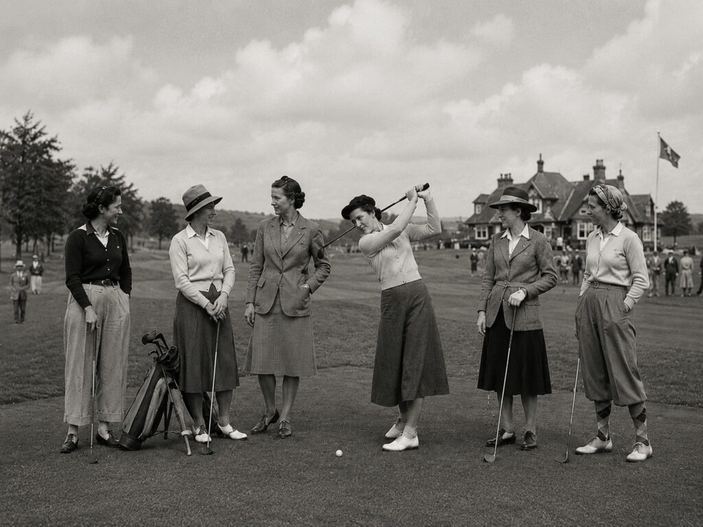 Recreacion historia del golf femenino