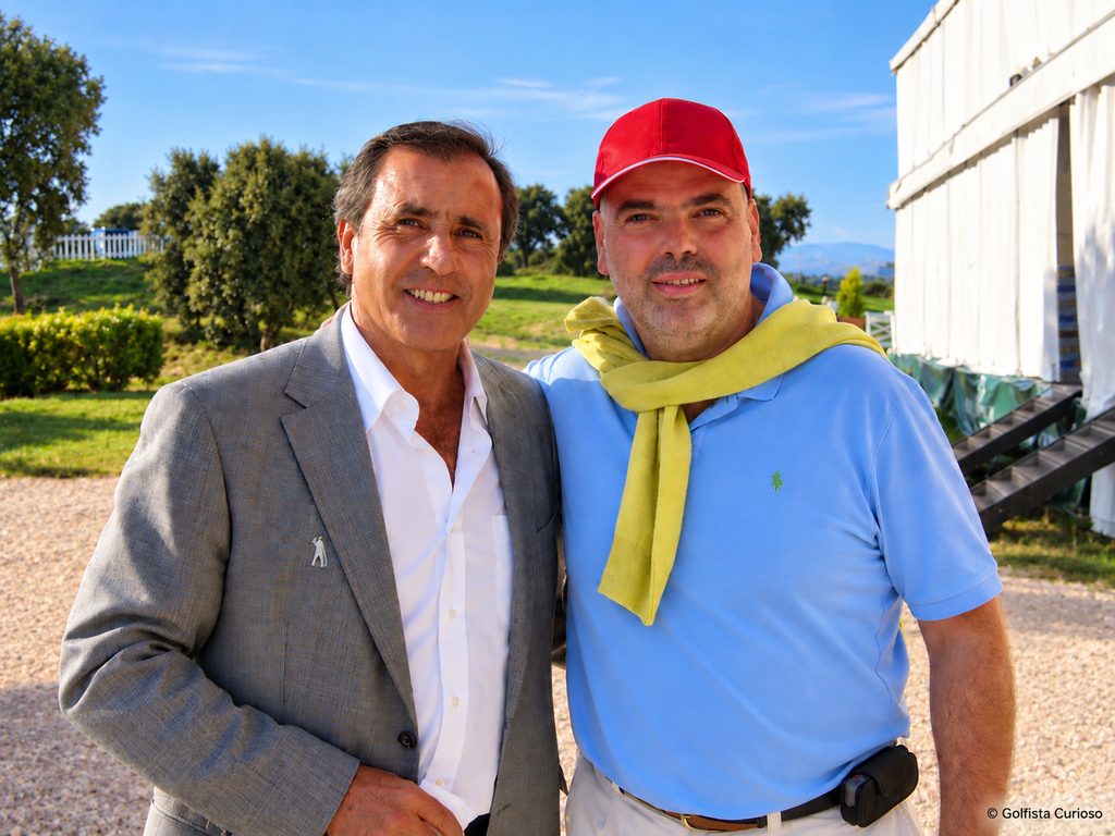 Seve y Golfista curioso